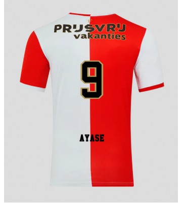 Feyenoord Ayase Ueda #9 Hjemmebanetrøje 2025-26 Kortærmet